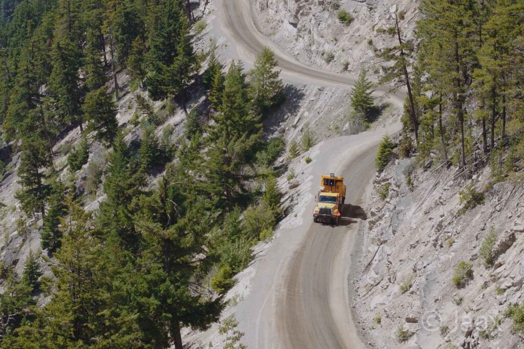 Bella Coola Highway. Wilde Wege. British Columbia. Entlang der Straße. Along the Highway.